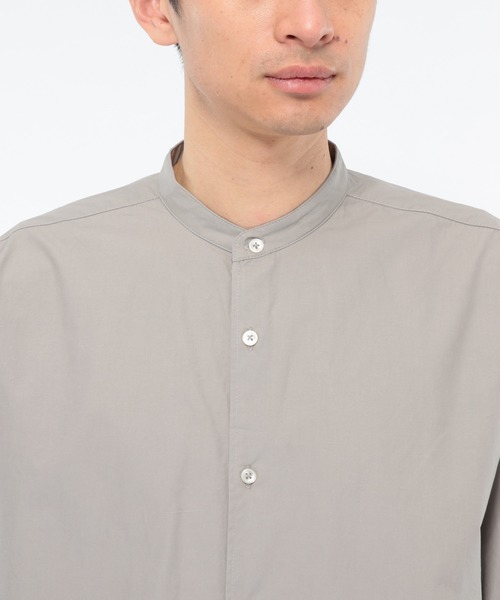 LAKOLE（ラコレ）の「USAダンプロングシャツ / LAKOLE（シャツ/ブラウス・メンズ・ホワイト/ブラック/サンドグレー・MEDIUM/LARGE）」の14枚目の写真