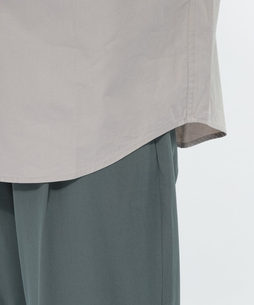 LAKOLE（ラコレ）の「USAダンプロングシャツ / LAKOLE（シャツ/ブラウス・メンズ・ホワイト/ブラック/サンドグレー・MEDIUM/LARGE）」の16枚目の写真