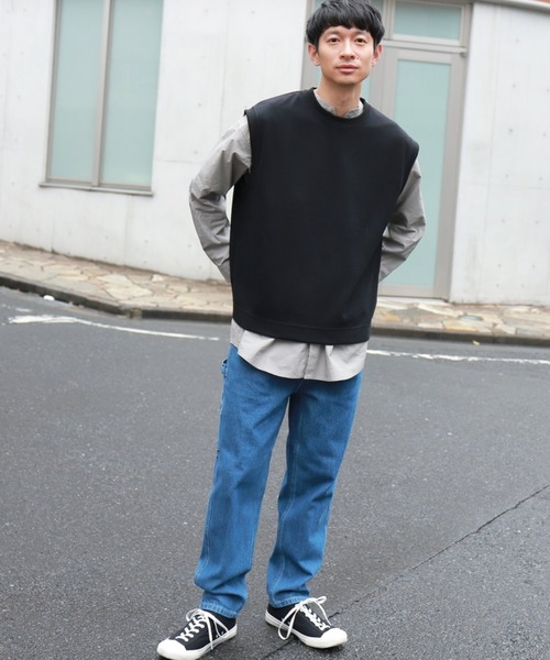 LAKOLE（ラコレ）の「USAダンプロングシャツ / LAKOLE（シャツ/ブラウス・メンズ・ホワイト/ブラック/サンドグレー・MEDIUM/LARGE）」の5枚目の写真