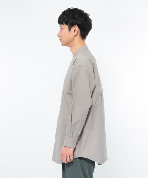 LAKOLE（ラコレ）の「USAダンプロングシャツ / LAKOLE（シャツ/ブラウス・メンズ・ホワイト/ブラック/サンドグレー・MEDIUM/LARGE）」の12枚目の写真