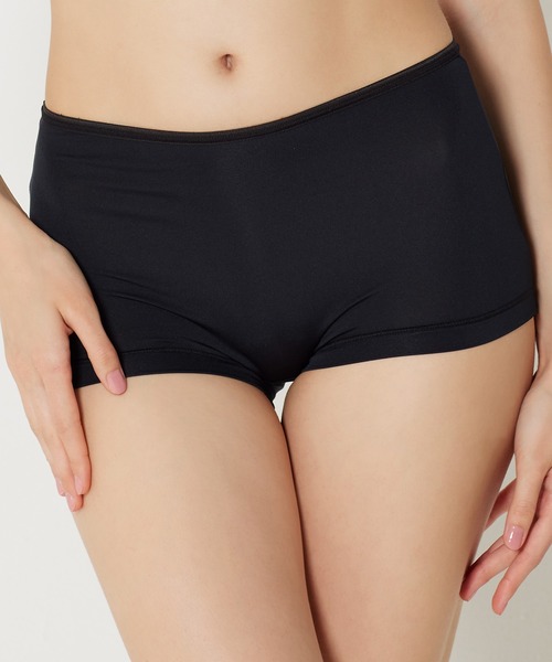 HEAVEN Japan（ヘヴンジャパン）の「すっぽりショーツ 深履きショーツ（ショーツ・レディース・ブラック/ライトピンク/ライラック/ベージュ/ローズ/ライトグリーン/ライトパープル/ネイビー/ブルー系その他/ピンク系その他/レモンイエロー/スカイブルー系/レッドパープル/ボルドー/チャコール/ライトベージュ/ピンク/ブラック系その他/ベージュ系その他/ライトアッシュグレー・LL/L/M/3L）」の2枚目の写真