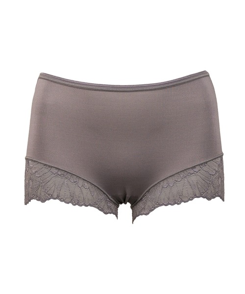 HEAVEN Japan（ヘヴンジャパン）の「すっぽりショーツ 深履きショーツ（ショーツ・レディース・ブラック/ライトピンク/ライラック/ベージュ/ローズ/ライトグリーン/ライトパープル/ネイビー/ブルー系その他/ピンク系その他/レモンイエロー/スカイブルー系/レッドパープル/ボルドー/チャコール/ライトベージュ/ピンク/ブラック系その他/ベージュ系その他/ライトアッシュグレー・LL/L/M/3L）」の4枚目の写真