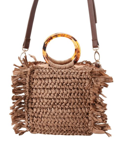 RESEXXY（リゼクシー）の「べっ甲ハンドルバッグ（ハンドバッグ・レディース・ベージュ/ブラウン・FREE）」の19枚目の写真