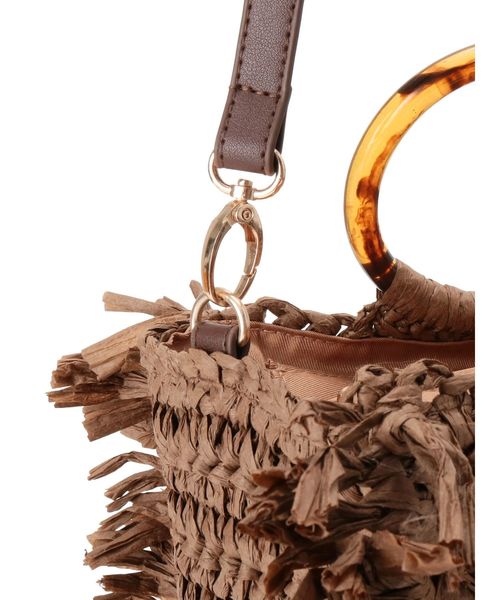 RESEXXY（リゼクシー）の「べっ甲ハンドルバッグ（ハンドバッグ・レディース・ベージュ/ブラウン・FREE）」の18枚目の写真