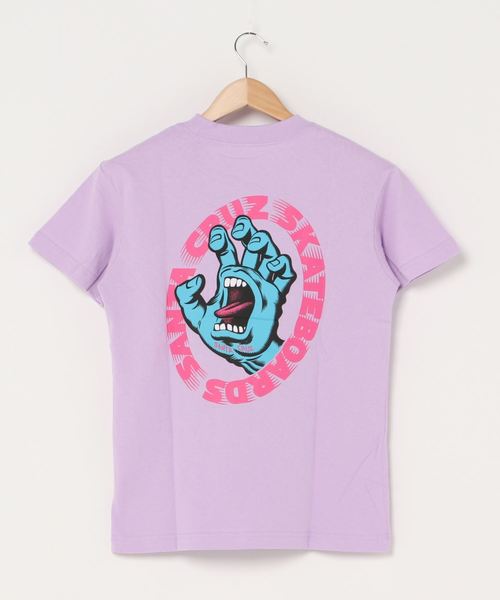 SANTA CRUZ（サンタクルーズ）の「【ムラサキスポーツ別注】サンタクルーズ SC SCREAM S/S T 502201419 半袖Tシャツ（Tシャツ/カットソー・レディース・ブラック/ホワイト/ピンク系その他/ラベンダー/ブルー系その他/ベージュ・M/L）」の9枚目の写真