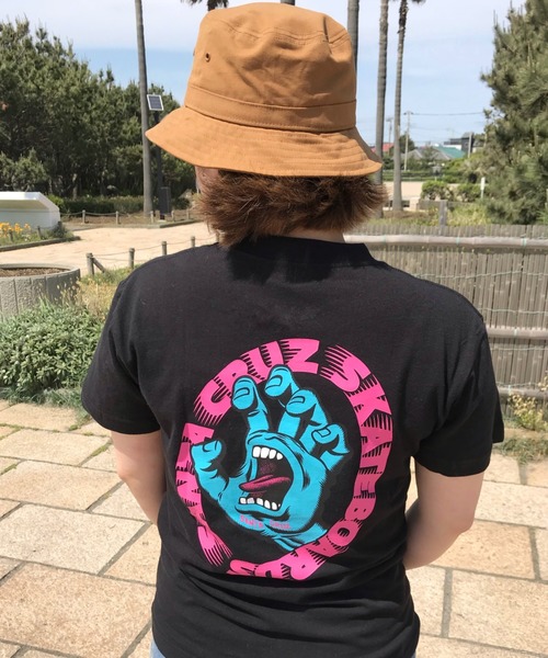 SANTA CRUZ（サンタクルーズ）の「【ムラサキスポーツ別注】サンタクルーズ SC SCREAM S/S T 502201419 半袖Tシャツ（Tシャツ/カットソー・レディース・ブラック/ホワイト/ピンク系その他/ラベンダー/ブルー系その他/ベージュ・M/L）」の3枚目の写真