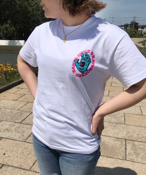 SANTA CRUZ（サンタクルーズ）の「【ムラサキスポーツ別注】サンタクルーズ SC SCREAM S/S T 502201419 半袖Tシャツ（Tシャツ/カットソー・レディース・ブラック/ホワイト/ピンク系その他/ラベンダー/ブルー系その他/ベージュ・M/L）」の16枚目の写真