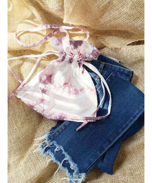 Ungrid（アングリッド）の「タイダイバッグ（ハンドバッグ・レディース・パープル・FREE）」の2枚目の写真