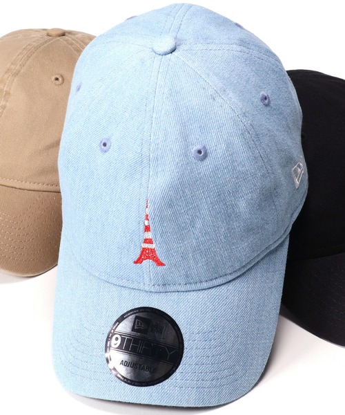 New Era ニューエラ の ニューエラ キャップ 9thirty Mini Logo Tokyo Icon Tower ウォッシュ加工 New Era キャップ Wear