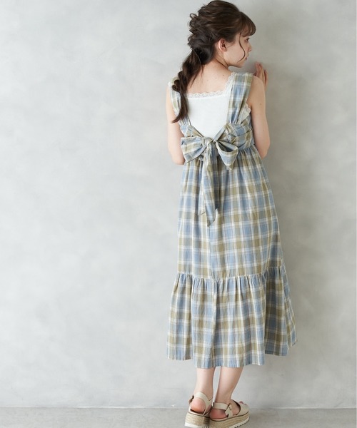 セール バックリボンキャミワンピース ワンピース Olive Des Olive オリーブデオリーブ のファッション通販 Zozotown