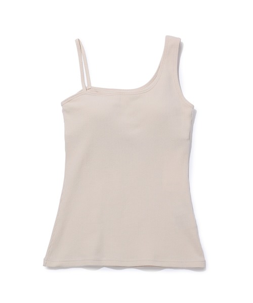 ADAM ET ROPE'（アダムエロペ）の「ワンショルダー風ブラトップ（タンクトップ・レディース・チャコールグレー/ベージュ系その他/ピンク系その他・FREE）」の18枚目の写真