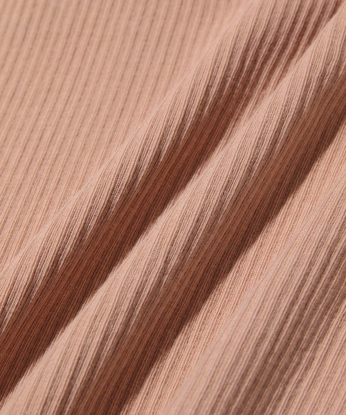 ADAM ET ROPE'（アダムエロペ）の「ワンショルダー風ブラトップ（タンクトップ・レディース・チャコールグレー/ベージュ系その他/ピンク系その他・FREE）」の12枚目の写真