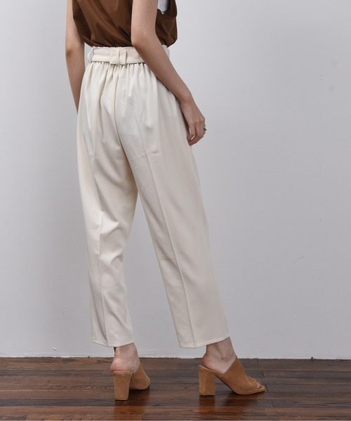 FUN.TRINITY(ファン トリニティー)の「カラーテーパードパンツ(その他パンツ・レディース・パープル/アイボリー/ミント/ブルー・M)」の9枚目の写真