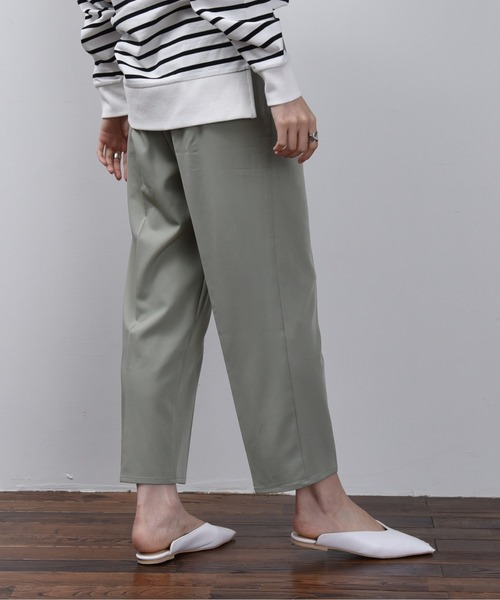 FUN.TRINITY(ファン トリニティー)の「カラーテーパードパンツ(その他パンツ・レディース・パープル/アイボリー/ミント/ブルー・M)」の13枚目の写真