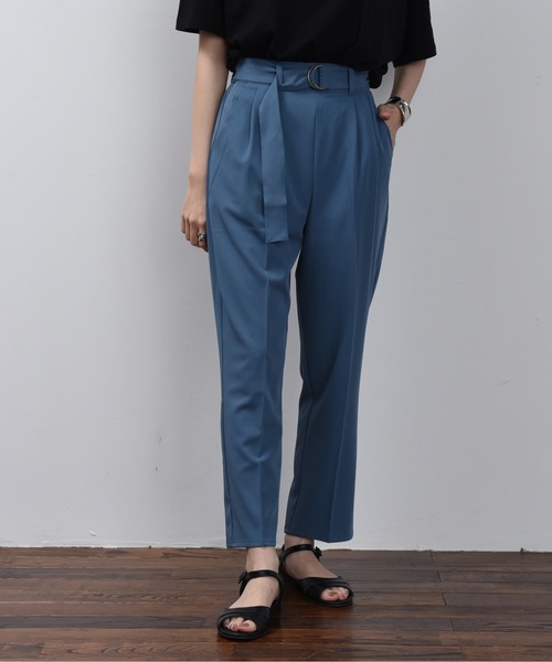 FUN.TRINITY(ファン トリニティー)の「カラーテーパードパンツ(その他パンツ・レディース・パープル/アイボリー/ミント/ブルー・M)」の17枚目の写真