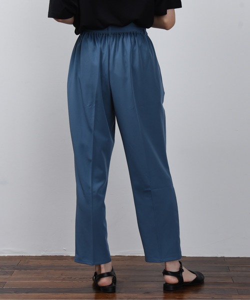 FUN.TRINITY(ファン トリニティー)の「カラーテーパードパンツ(その他パンツ・レディース・パープル/アイボリー/ミント/ブルー・M)」の19枚目の写真