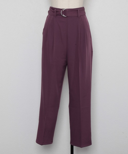 FUN.TRINITY(ファン トリニティー)の「カラーテーパードパンツ(その他パンツ・レディース・パープル/アイボリー/ミント/ブルー・M)」の22枚目の写真