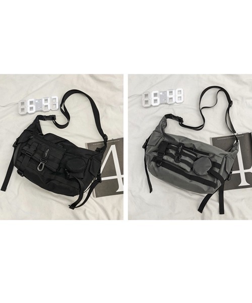 WESTBOY(ウエストボーイ)の「【WB ORIGINALS】Shoulder bag with sacoche(ショルダーバッグ・メンズ・ブラック/グレー/グリーン・FREE)」の6枚目の写真