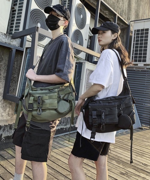 WESTBOY(ウエストボーイ)の「【WB ORIGINALS】Shoulder bag with sacoche(ショルダーバッグ・メンズ・ブラック/グレー/グリーン・FREE)」の15枚目の写真