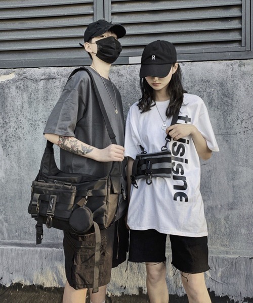 WESTBOY(ウエストボーイ)の「【WB ORIGINALS】Shoulder bag with sacoche(ショルダーバッグ・メンズ・ブラック/グレー/グリーン・FREE)」の17枚目の写真