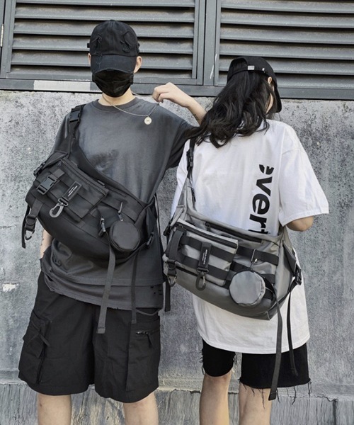 WESTBOY(ウエストボーイ)の「【WB ORIGINALS】Shoulder bag with sacoche(ショルダーバッグ・メンズ・ブラック/グレー/グリーン・FREE)」の19枚目の写真