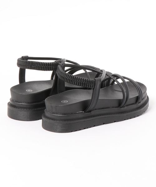 SpRay（スプレイ）の「【WEB限定】コードサンダル（サンダル・レディース・ブラック/ダークブラウン/ベージュ・SMALL/MEDIUM/LARGE/X-LARGE）」の4枚目の写真