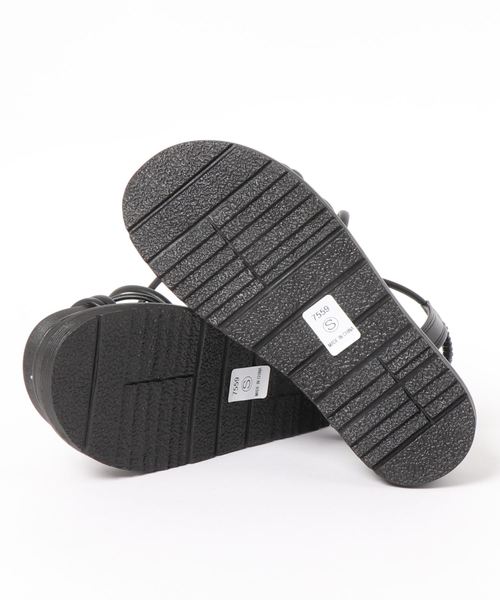 SpRay（スプレイ）の「【WEB限定】コードサンダル（サンダル・レディース・ブラック/ダークブラウン/ベージュ・SMALL/MEDIUM/LARGE/X-LARGE）」の5枚目の写真