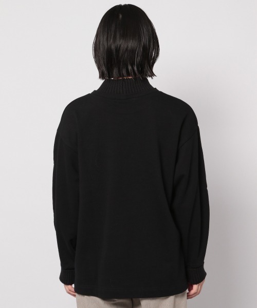 PAGEBOY(ページボーイ)の「ハイネックウラケプルオーバー(トレーナー/スウェット)(スウェット・レディース・ブラック/オフホワイト/ライラック/グレイッシュベージュ/ブラウン・FREE)」の16枚目の写真