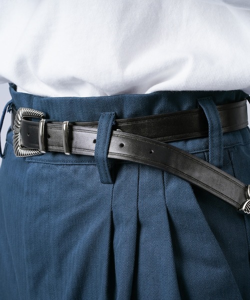 kutir(クティール)の「kutirlune/ウエスタンベルト(ベルト・メンズ・ブラック/その他・FREE)」の4枚目の写真