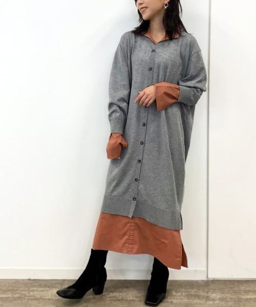 直売割引 セール Cast キャスト ワンピース クロスコンビニットワンピース ワンピース ワンピース ドレス Cast キャスト