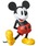 VINYL COLLECTIBLE DOLLSi@CiRNeBuh[Yj́uVCD BAPE(R) MICKEY MOUSE COLOR Ver.itBMAjvb̑