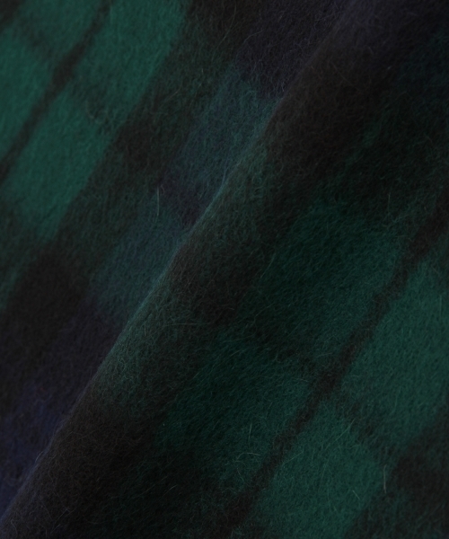 BEAMS PLUS（ビームスプラス）の「BEGG×BEAMS PLUS / 別注 タータンチェック柄 マフラー（マフラー・メンズ・チャコールグレー/ブラウン系その他/レッド系その他/グリーン系その他・ONE SIZE）」の22枚目の写真