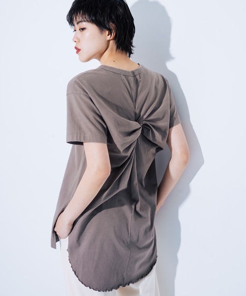 M15 オーガニックコットンドレープｔ Tシャツ カットソー Audition オーディション のファッション通販 Zozotown