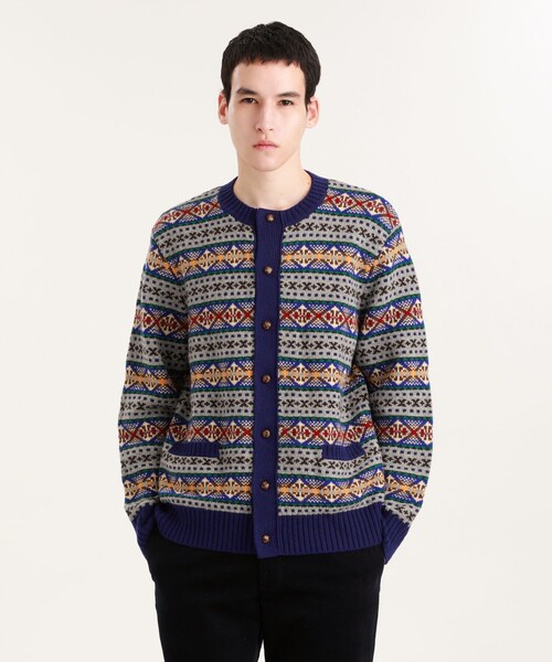 セール フェアアイル クルーネックカーディガン ニット セーター Mackintosh Philosophy マッキントッシュ フィロソフィー のファッション通販 Zozotown