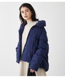 AZUL by moussy（アズールバイマウジー）の「VOLUME NECK CORDUROY PADDED CT/ボリュームネックコーデュロイパデットコート（その他アウター）」