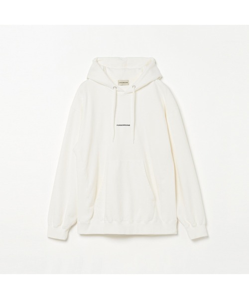 FORSOMEONE(フォーサムワン)の「FORSOMEONE FSO EMBRO HOODIE(パーカー・メンズ・ブラック/ブラウン/オフホワイト・48/46/50)」の2枚目の写真