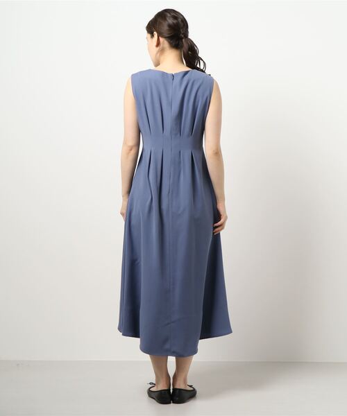 KATHARINE ROSS（キャサリンロス）の「【KATHARINE ROSS】●結婚式 ウエストタックノースリーブドレス（ドレス・レディース・ブルー/ライトグリーン/ライトブルー/ラベンダー・MEDIUM）」の5枚目の写真