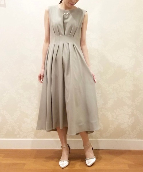 KATHARINE ROSS（キャサリンロス）の「【KATHARINE ROSS】●結婚式 ウエストタックノースリーブドレス（ドレス・レディース・ブルー/ライトグリーン/ライトブルー/ラベンダー・MEDIUM）」の13枚目の写真