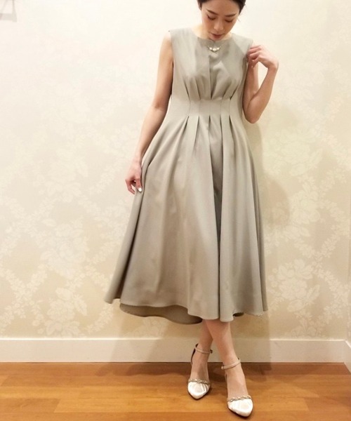 KATHARINE ROSS（キャサリンロス）の「【KATHARINE ROSS】●結婚式 ウエストタックノースリーブドレス（ドレス・レディース・ブルー/ライトグリーン/ライトブルー/ラベンダー・MEDIUM）」の10枚目の写真