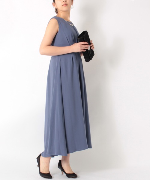 KATHARINE ROSS（キャサリンロス）の「【KATHARINE ROSS】●結婚式 ウエストタックノースリーブドレス（ドレス・レディース・ブルー/ライトグリーン/ライトブルー/ラベンダー・MEDIUM）」の15枚目の写真