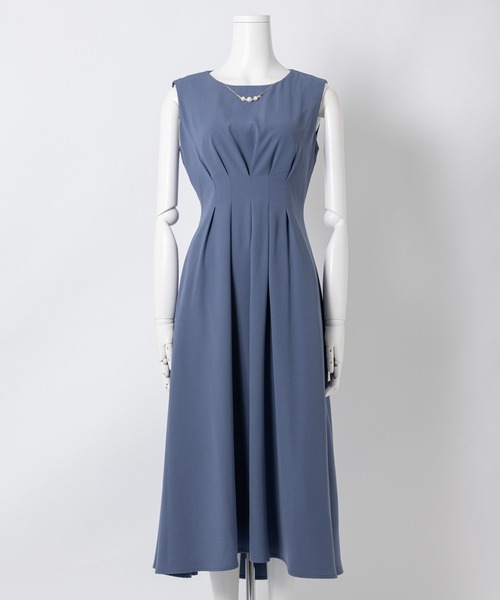 KATHARINE ROSS（キャサリンロス）の「【KATHARINE ROSS】●結婚式 ウエストタックノースリーブドレス（ドレス・レディース・ブルー/ライトグリーン/ライトブルー/ラベンダー・MEDIUM）」の19枚目の写真