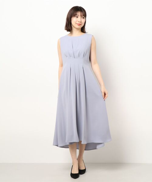 KATHARINE ROSS（キャサリンロス）の「【KATHARINE ROSS】●結婚式 ウエストタックノースリーブドレス（ドレス・レディース・ブルー/ライトグリーン/ライトブルー/ラベンダー・MEDIUM）」の7枚目の写真