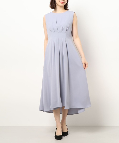 KATHARINE ROSS（キャサリンロス）の「【KATHARINE ROSS】●結婚式 ウエストタックノースリーブドレス（ドレス・レディース・ブルー/ライトグリーン/ライトブルー/ラベンダー・MEDIUM）」の8枚目の写真