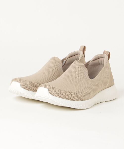 ABC-MART(エービーシーマート)の「ABC SELECT エービーシーセレクト SOCK SLIP ON ソック スリップオン W1005 BEIGE(ドレスシューズ・レディース・ベージュ・6h/7h/7/6/5h/8)」の3枚目の写真
