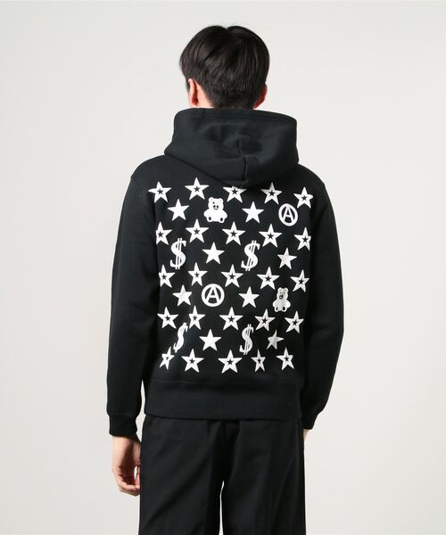 STUD MUFFIN/スタッドマフィン/バックベアーフォームプルパーカー