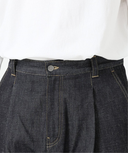 STUDIO NICHOLSON(スタジオニコルソン)の「【STUDIO NICHOLSON / スタジオ ニコルソン】別注 ボリューム デニム(デニムパンツ・メンズ・ネイビー・SMALL/MEDIUM/X-SMALL)」の16枚目の写真