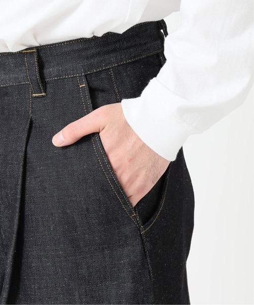 STUDIO NICHOLSON(スタジオニコルソン)の「【STUDIO NICHOLSON / スタジオ ニコルソン】別注 ボリューム デニム(デニムパンツ・メンズ・ネイビー・SMALL/MEDIUM/X-SMALL)」の17枚目の写真