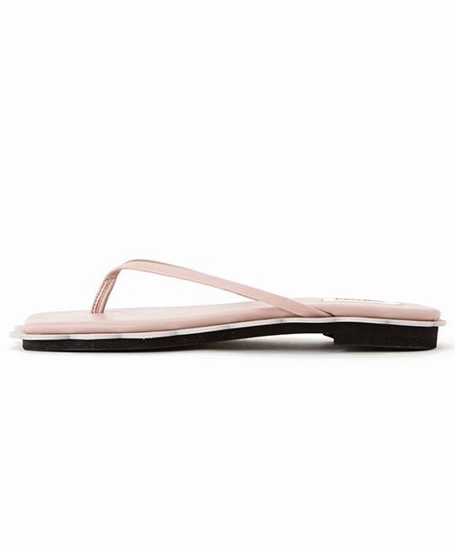 Casselini(キャセリーニ)の「スカラップビーチサンダル(サンダル・レディース・オレンジ/ラベンダー/ブラック/ミント・23/24/24.5/23.5)」の5枚目の写真