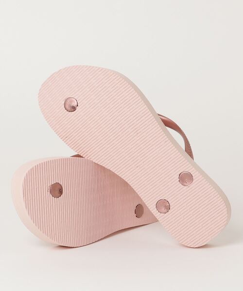 havaianas（ハワイアナス）の「havaianas/ハワイアナス　サンダル　SLIM FLATFORM　HA3-061（サンダル・レディース・ブラック/ベージュ/ピンク/ゴールド・24.0cm/23.0cm）」の6枚目の写真