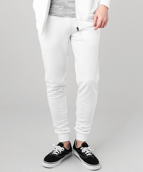 LIL VENDARS(リルヴェンダース)の「【セットアップ2点セット】ハイネックジップパーカー & ジョガーパンツ セットアップ(パーカー・メンズ・ホワイト/ブラック/杢グレー/ネイビー/ピンク・S/M/L/XL)」の18枚目の写真